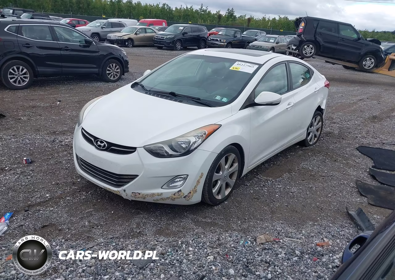 2013 Hyundai Elantra Limited VIN:5NPDH4AE6DH427767 - 2