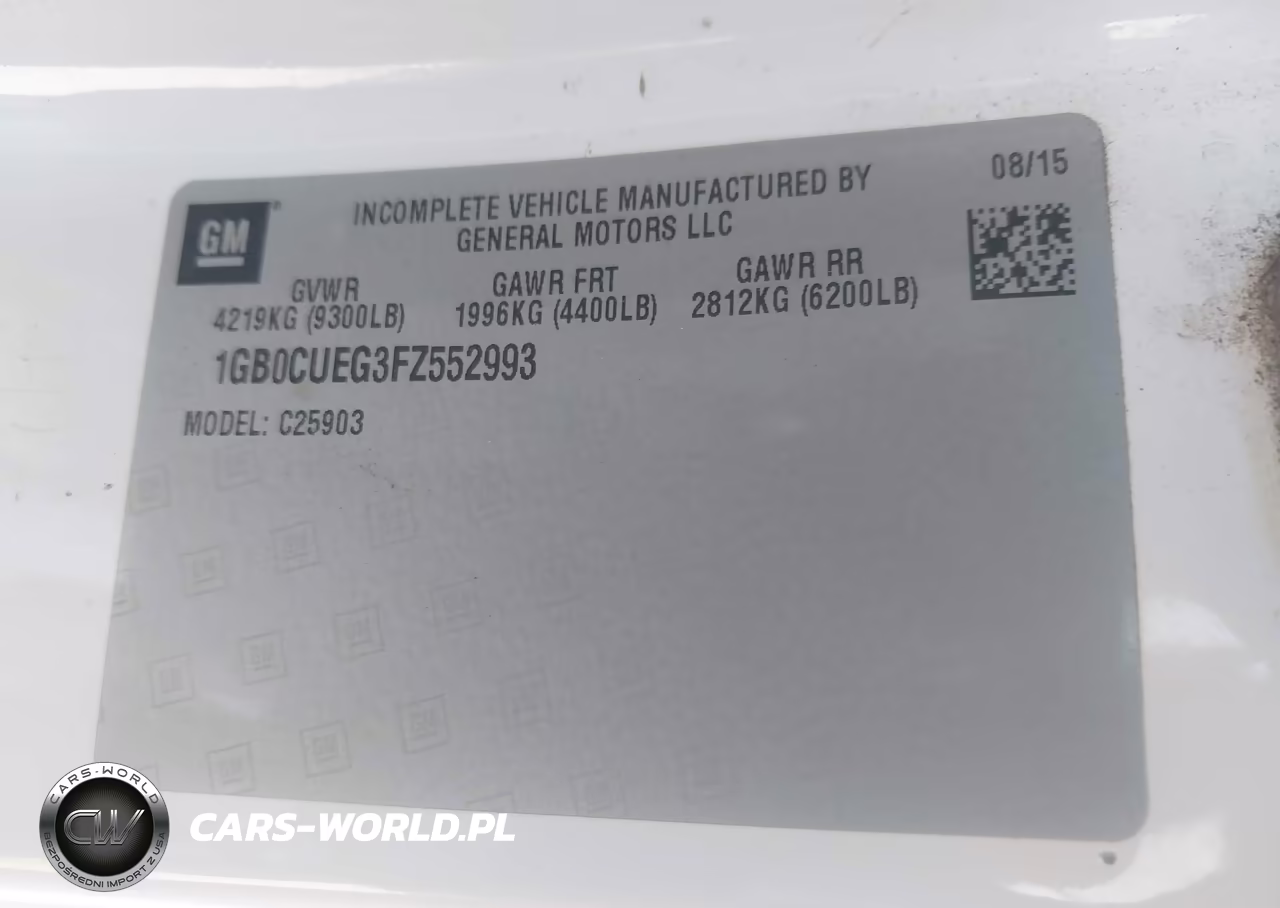 2015 Chevrolet Silverado 2500Hd Wt VIN:1GB0CUEG3FZ552993 - 9