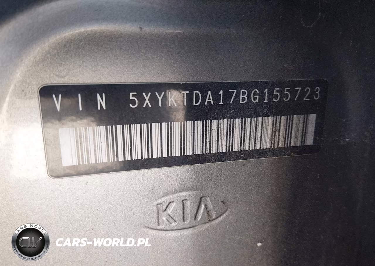2011 Kia Sorento Lx VIN:5XYKTDA17BG155723 - 9