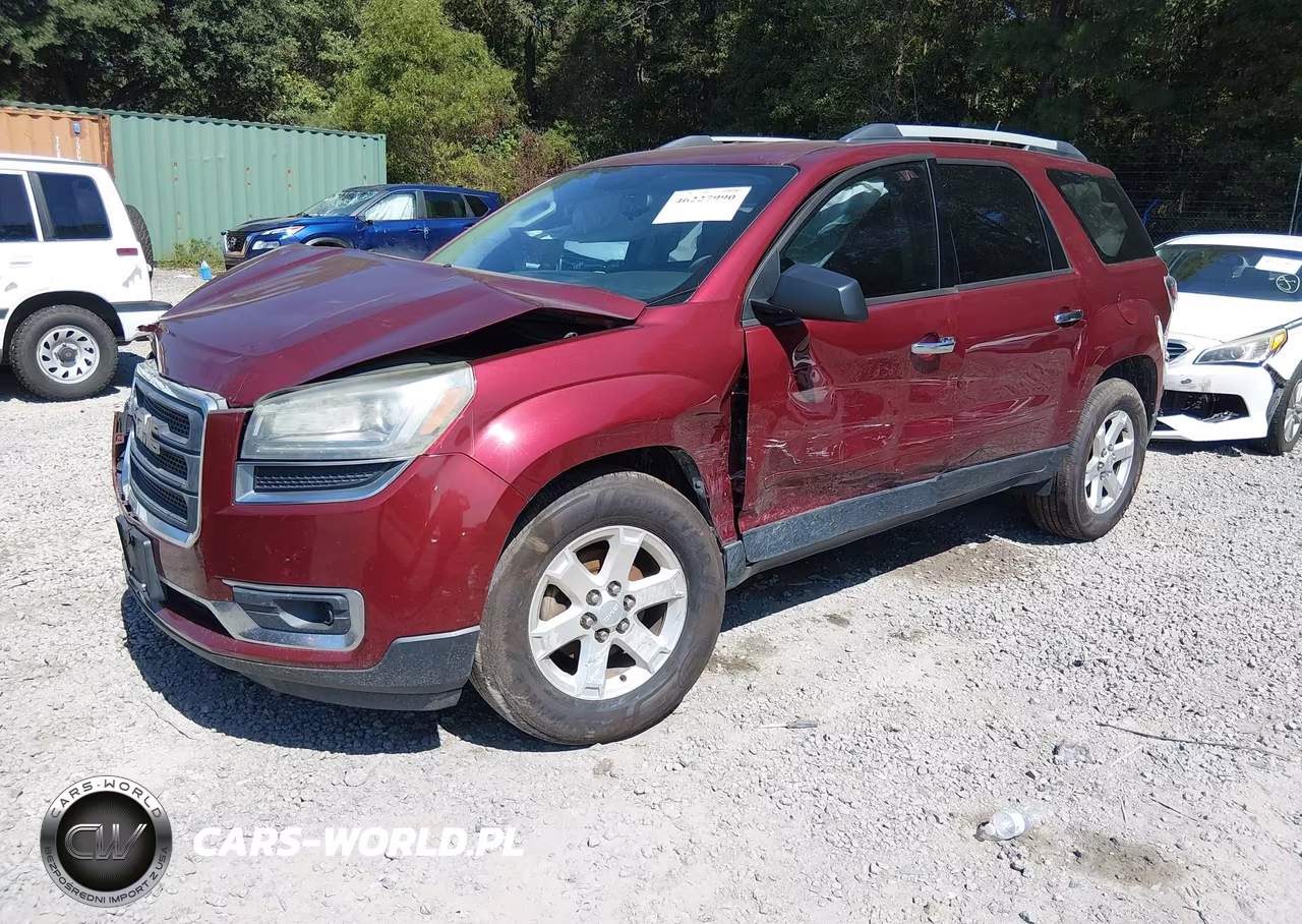 2015 GMC Acadia Sle-1 VIN:1GKKRNEDXFJ313989 - 2