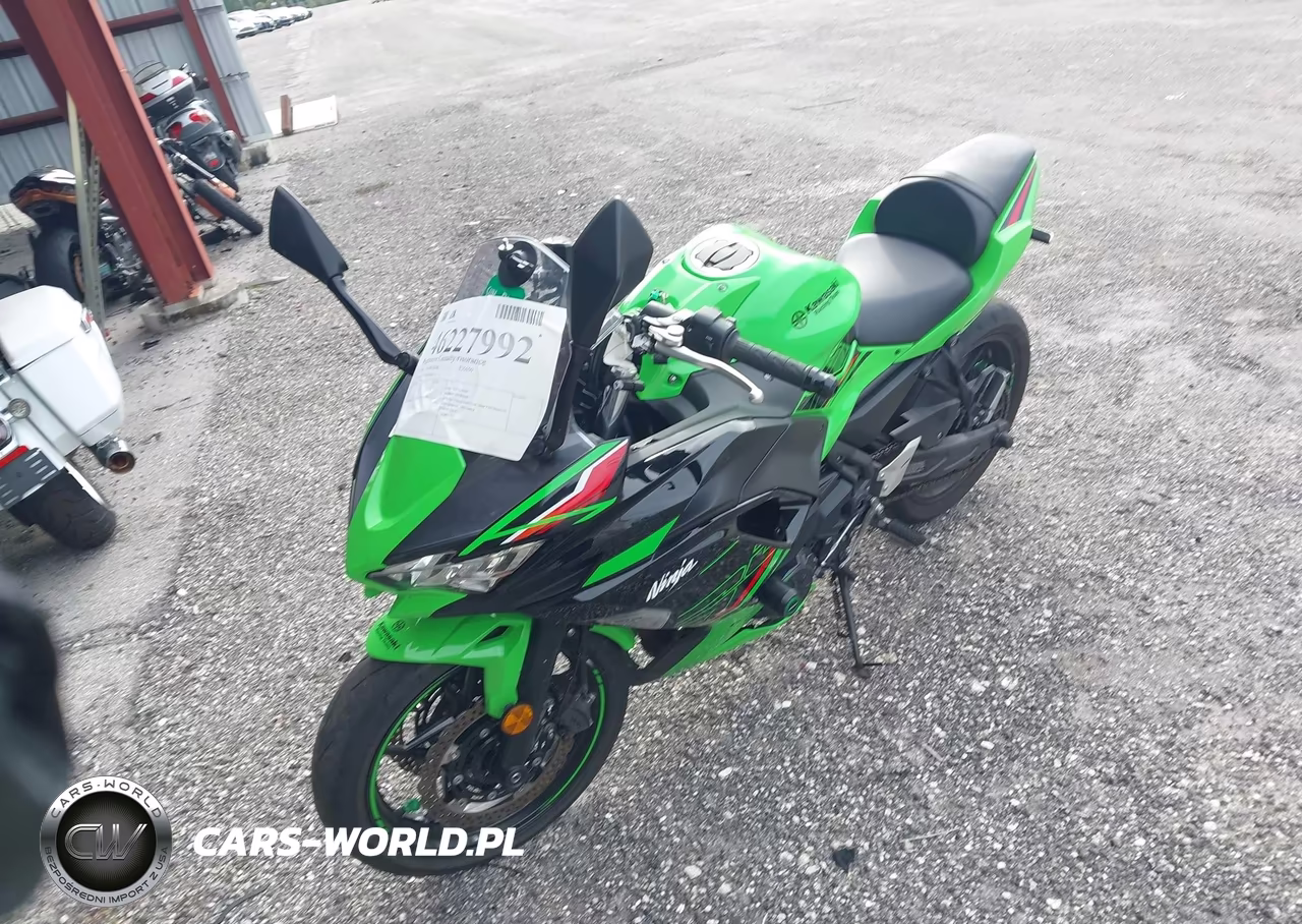 2023 Kawasaki Ex650 R VIN:ML5EXER14PDA87511 - 2