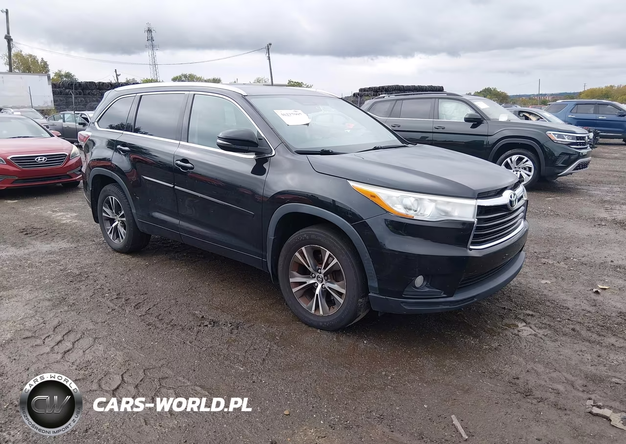 2016 Toyota Highlander Xle V6