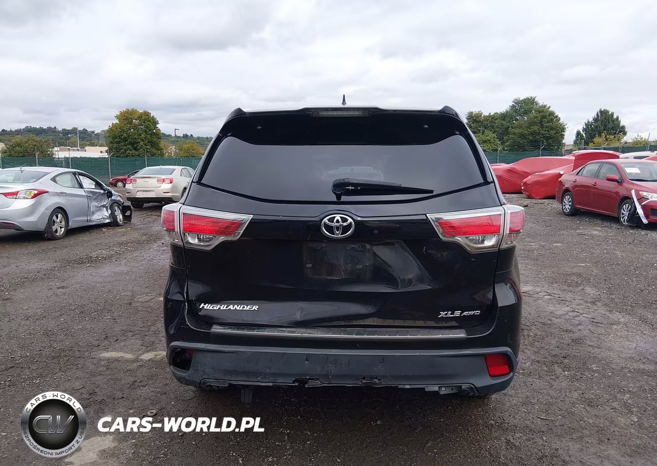 2016 Toyota Highlander Xle V6 VIN:5TDJKRFH9GS352761 - 16