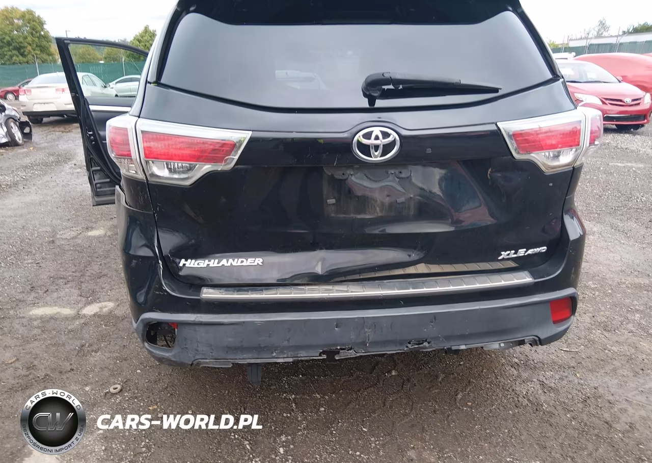 2016 Toyota Highlander Xle V6 VIN:5TDJKRFH9GS352761 - 6