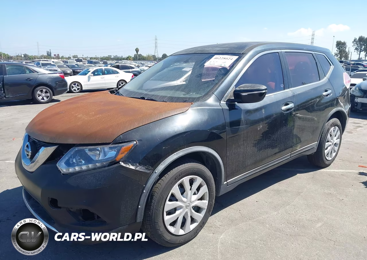 2015 Nissan Rogue S VIN:KNMAT2MT8FP586541 - 2