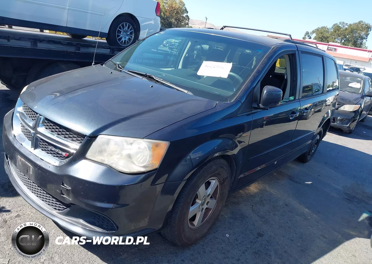 2013 Dodge Grand Caravan Sxt VIN:2C4RDGCG3DR592129 - 2