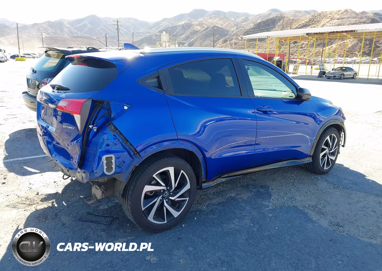 2020 Honda Hr-V 2Wd Sport VIN:3CZRU5H12LG700571 - 4