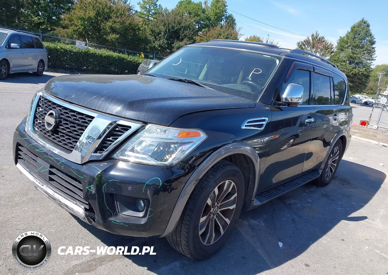 2018 Nissan Armada Sl VIN:JN8AY2ND8J9057925 - 2