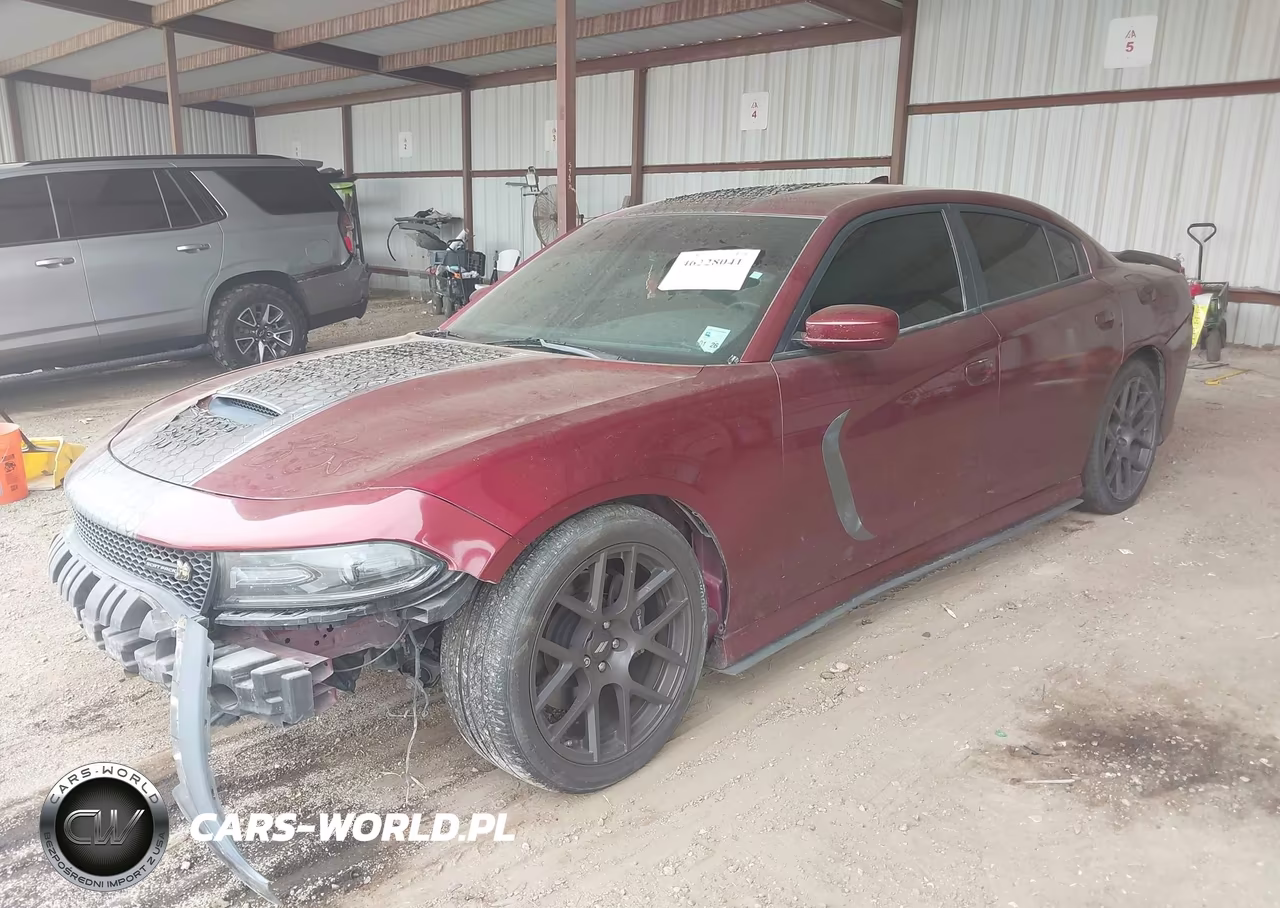 2018 Dodge Charger R-T Scat Pack Rwd VIN:2C3CDXGJ5JH173037 - 2