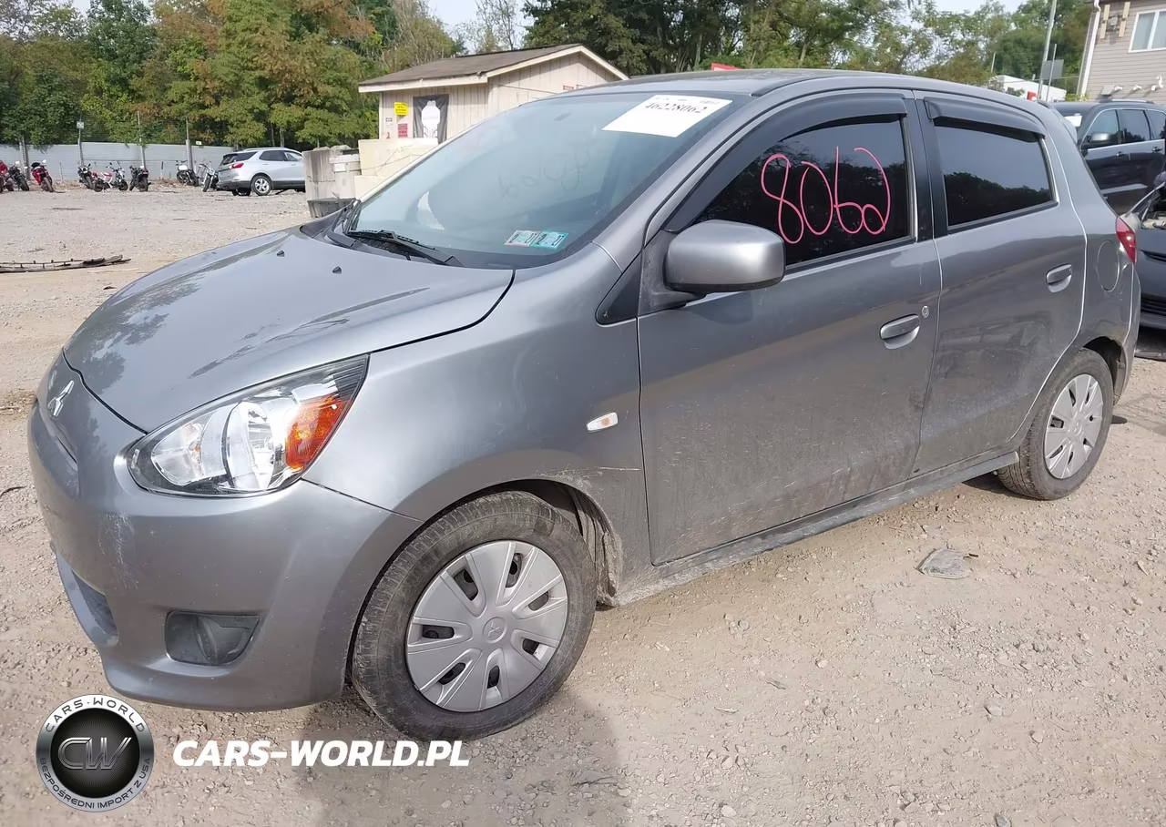 2015 Mitsubishi Mirage De-Rf VIN:ML32A3HJ3FH036914 - 2