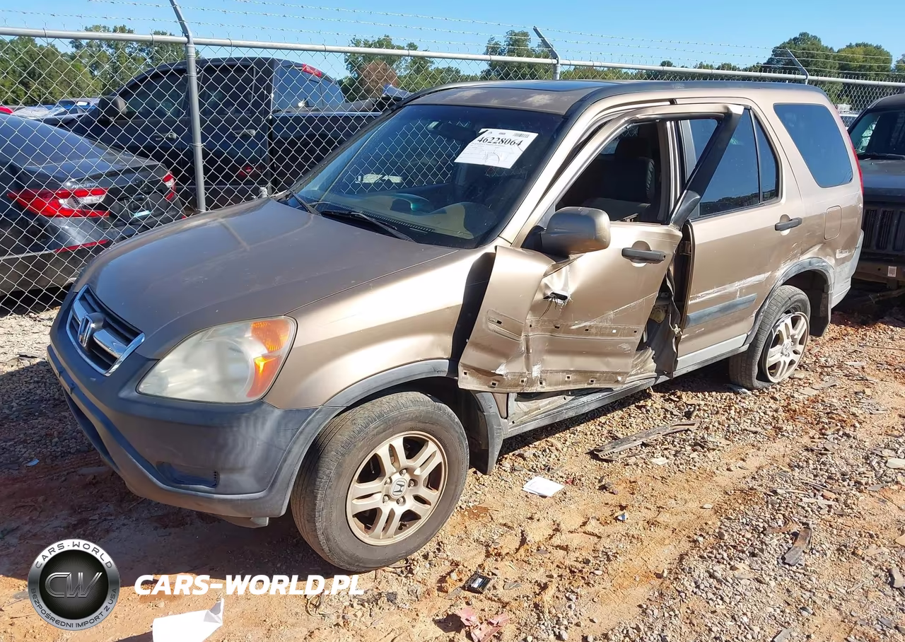 2003 Honda Cr-V Ex VIN:SHSRD78833U122820 - 2