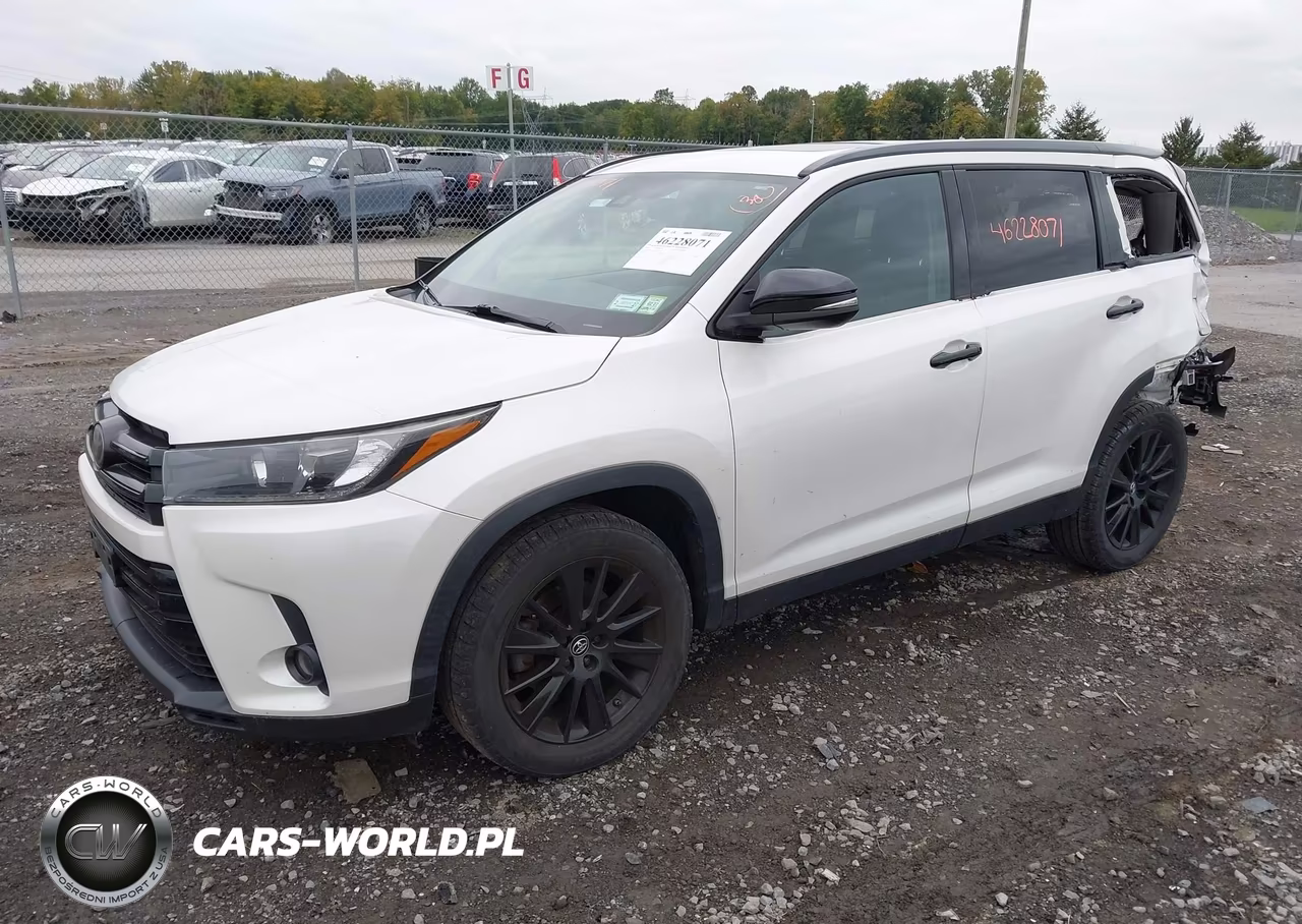 2019 Toyota Highlander Se VIN:5TDKZRFH7KS314518 - 2