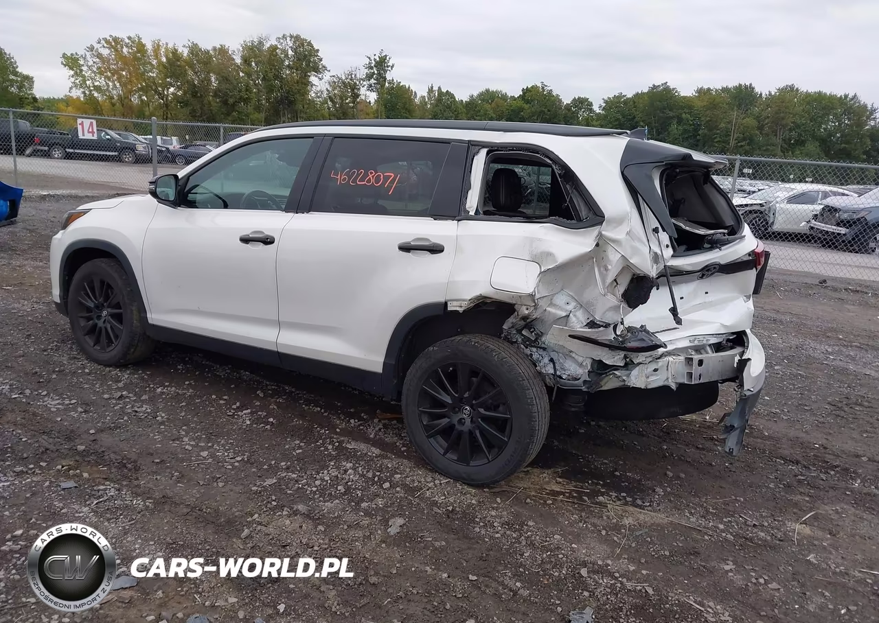 2019 Toyota Highlander Se VIN:5TDKZRFH7KS314518 - 3