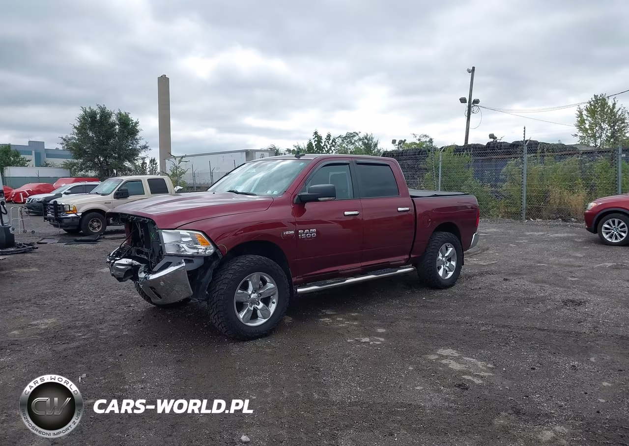 2017 Ram 1500 Big Horn 4X4 5'7 Box VIN:3C6RR7LT5HG544858 - 2