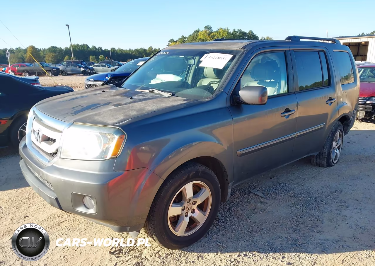 2011 Honda Pilot Ex-L VIN:5FNYF3H75BB001315 - 2