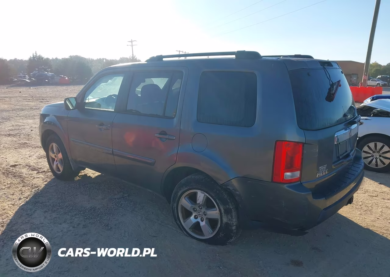 2011 Honda Pilot Ex-L VIN:5FNYF3H75BB001315 - 3