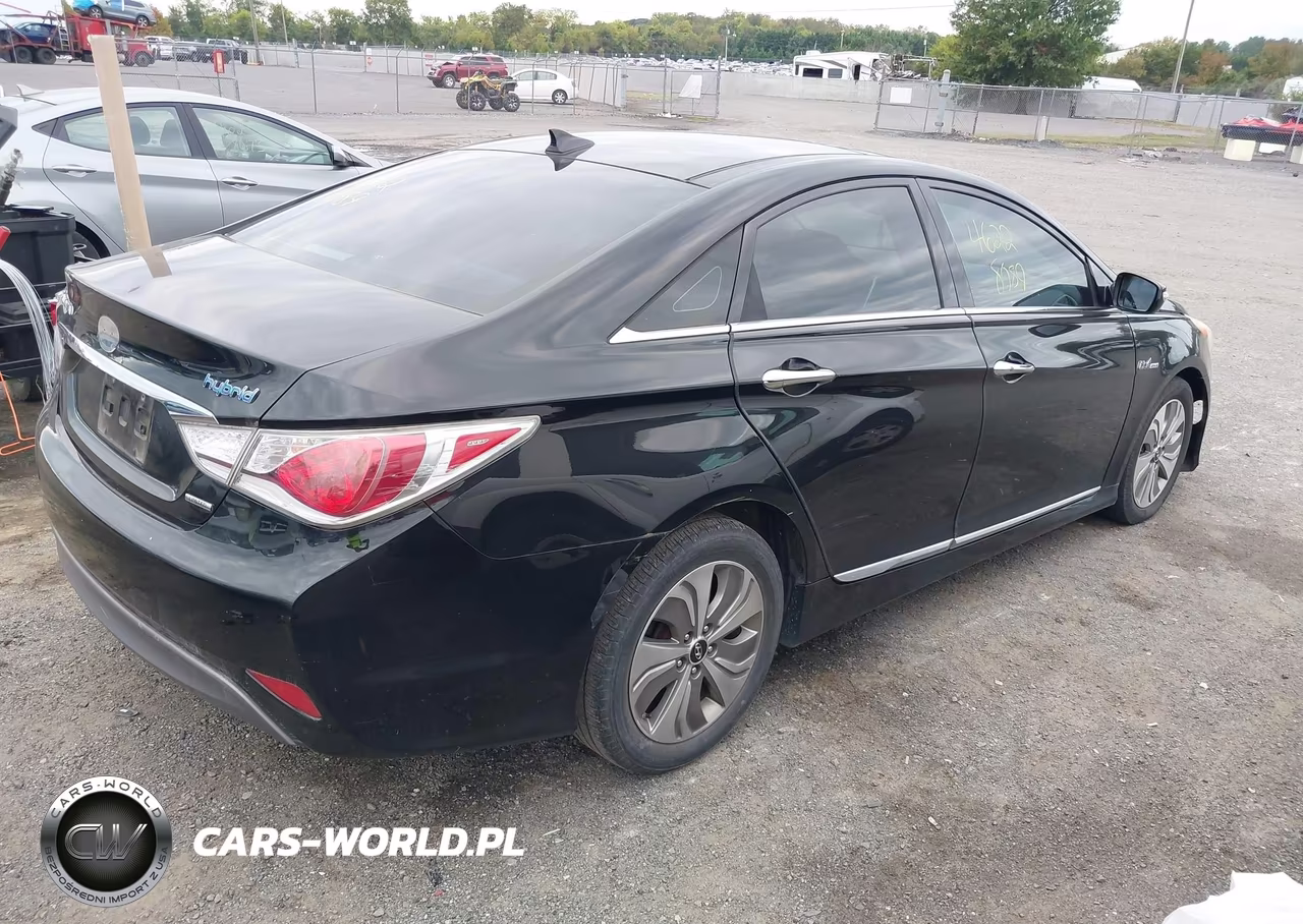 2014 Hyundai Sonata Hybrid Limited VIN:KMHEC4A43EA109166 - 4