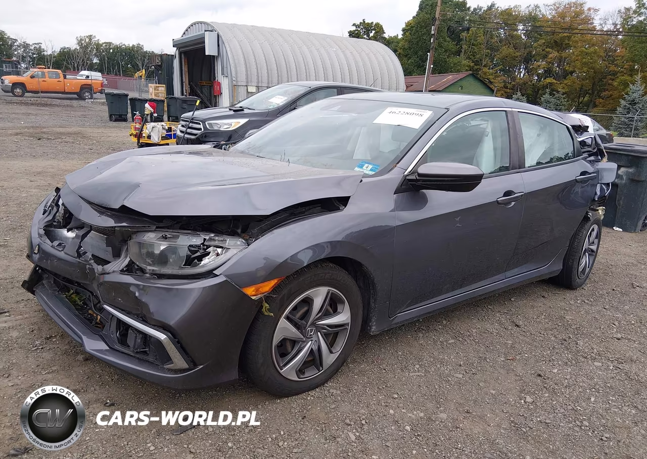 2020 Honda Civic Lx VIN:2HGFC2F62LH570317 - 2