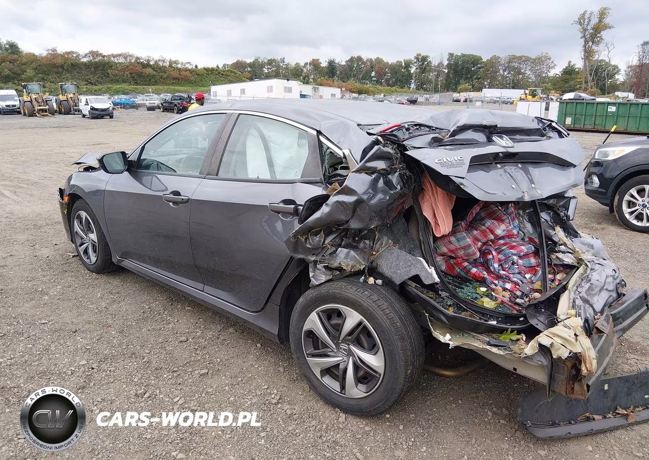 2020 Honda Civic Lx VIN:2HGFC2F62LH570317 - 3