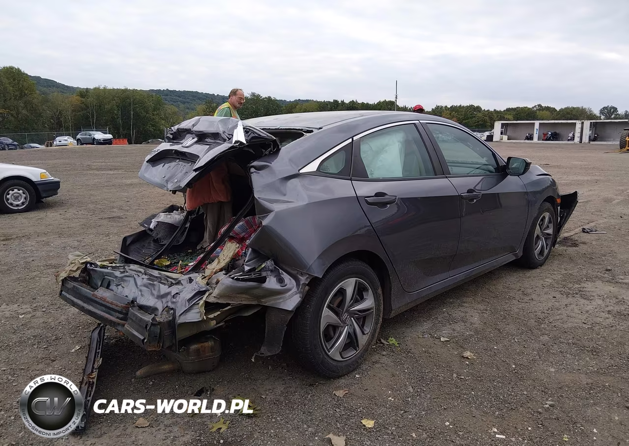 2020 Honda Civic Lx VIN:2HGFC2F62LH570317 - 4