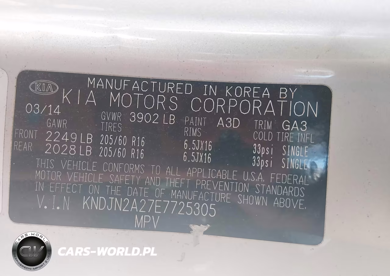 2014 Kia Soul VIN:KNDJN2A27E7725305 - 9