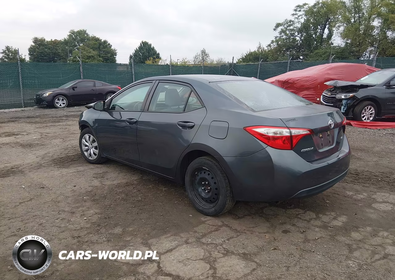 2016 Toyota Corolla Le VIN:2T1BURHEXGC662735 - 3