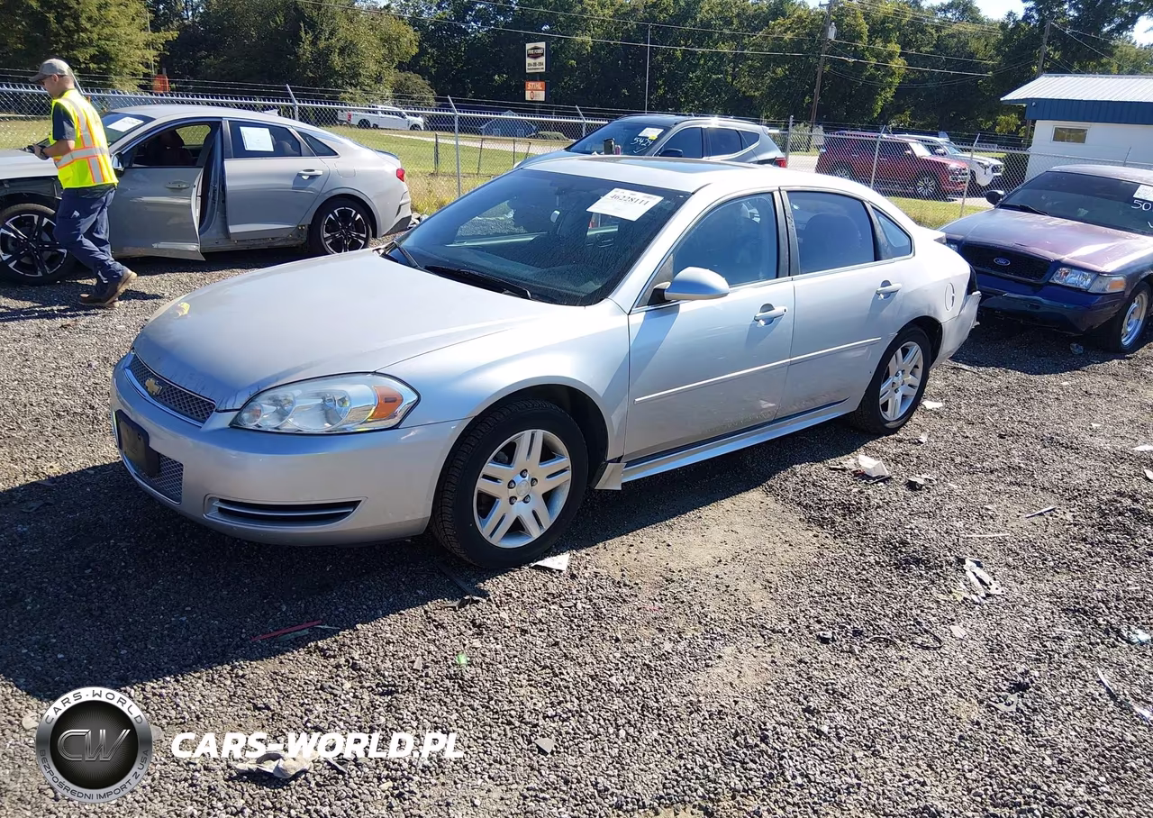 2012 Chevrolet Impala Lt VIN:2G1WG5E33C1247326 - 2