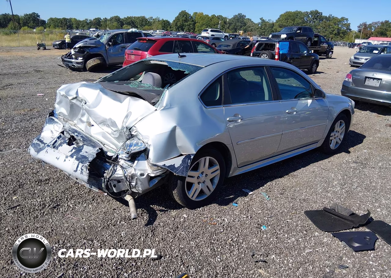 2012 Chevrolet Impala Lt VIN:2G1WG5E33C1247326 - 4