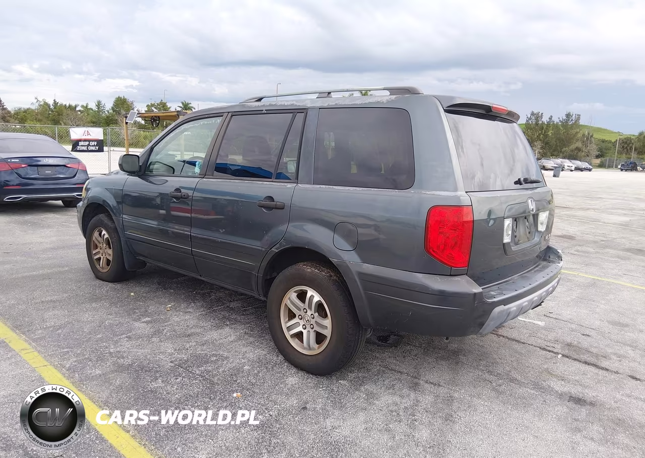 2004 Honda Pilot VIN:5FNYF185X4B007343 - 3