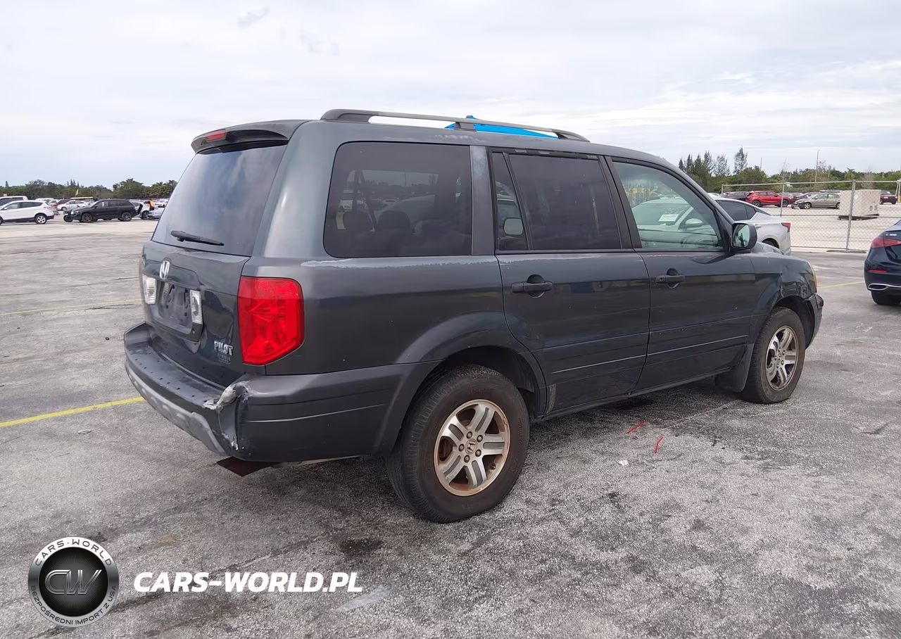 2004 Honda Pilot VIN:5FNYF185X4B007343 - 4