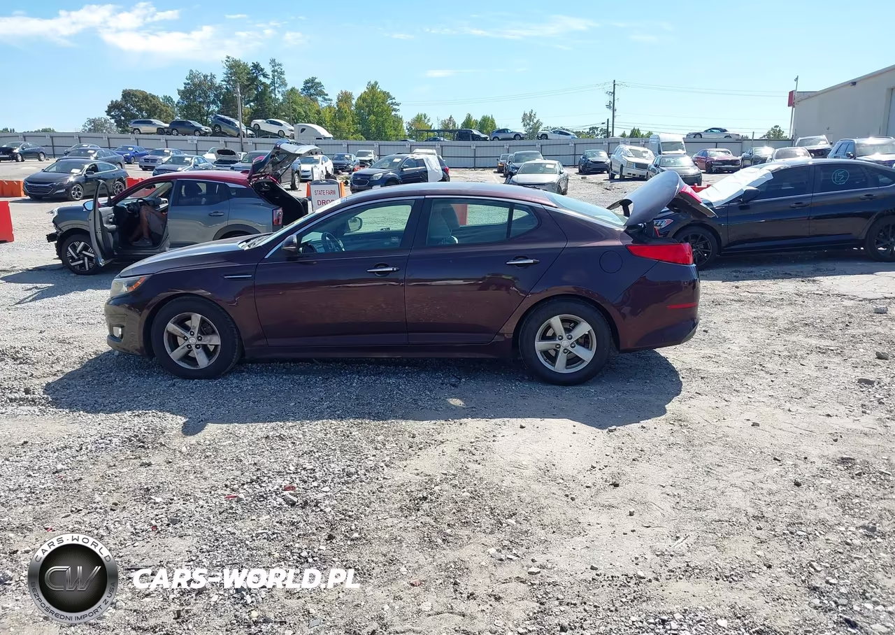 2014 Kia Optima Lx VIN:5XXGM4A75EG280591 - 15