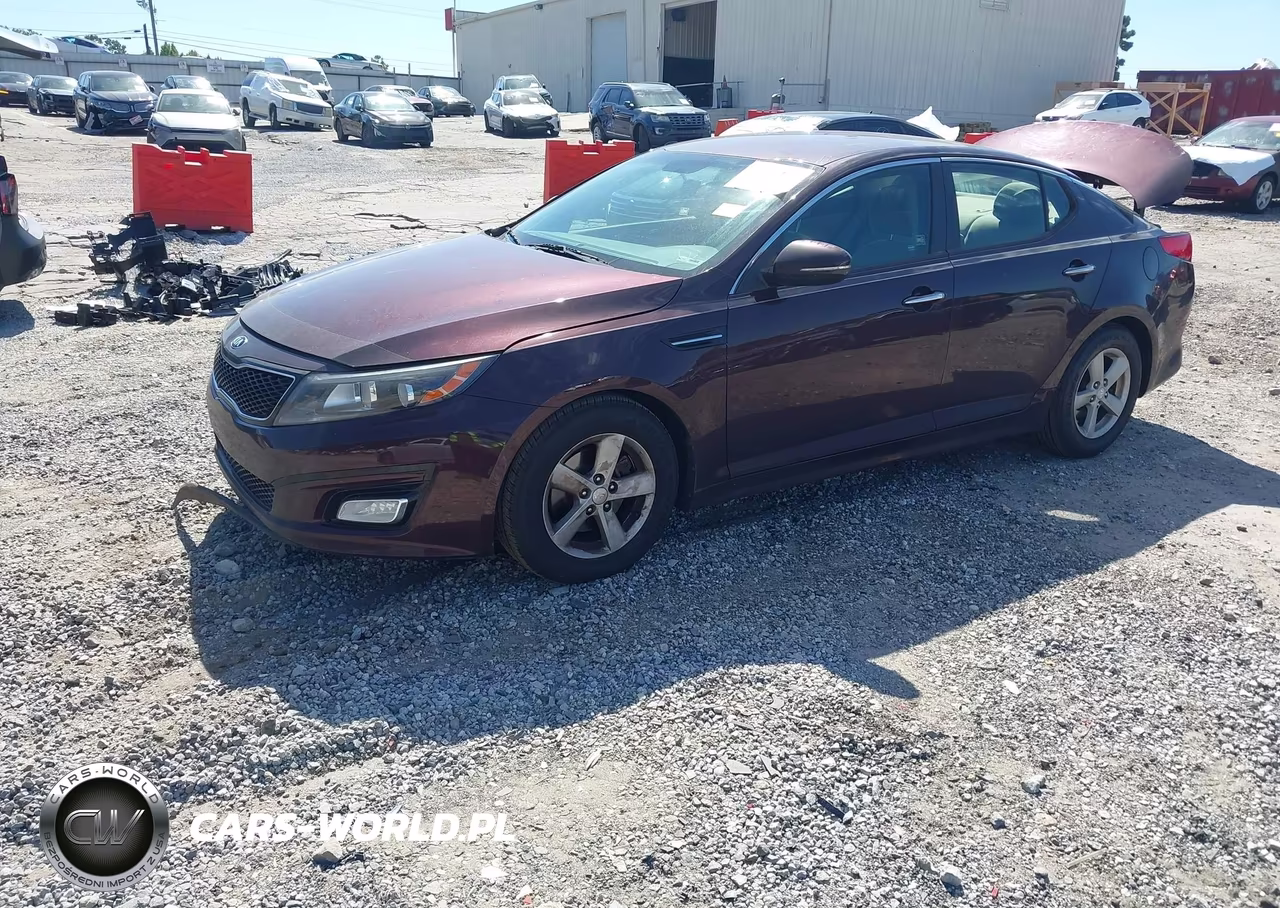 2014 Kia Optima Lx VIN:5XXGM4A75EG280591 - 2