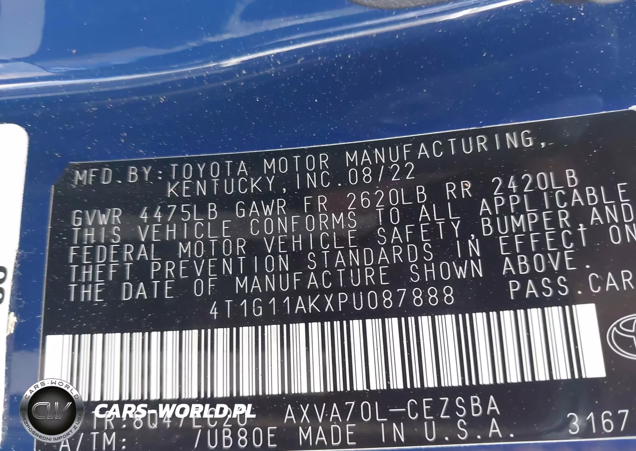 2023 Toyota Camry Se Nightshade Edition VIN:4T1G11AKXPU087888 - 9
