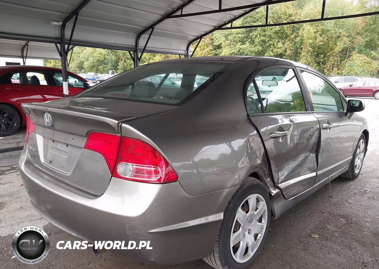 2008 Honda Civic Lx VIN:1HGFA16558L108044 - 4