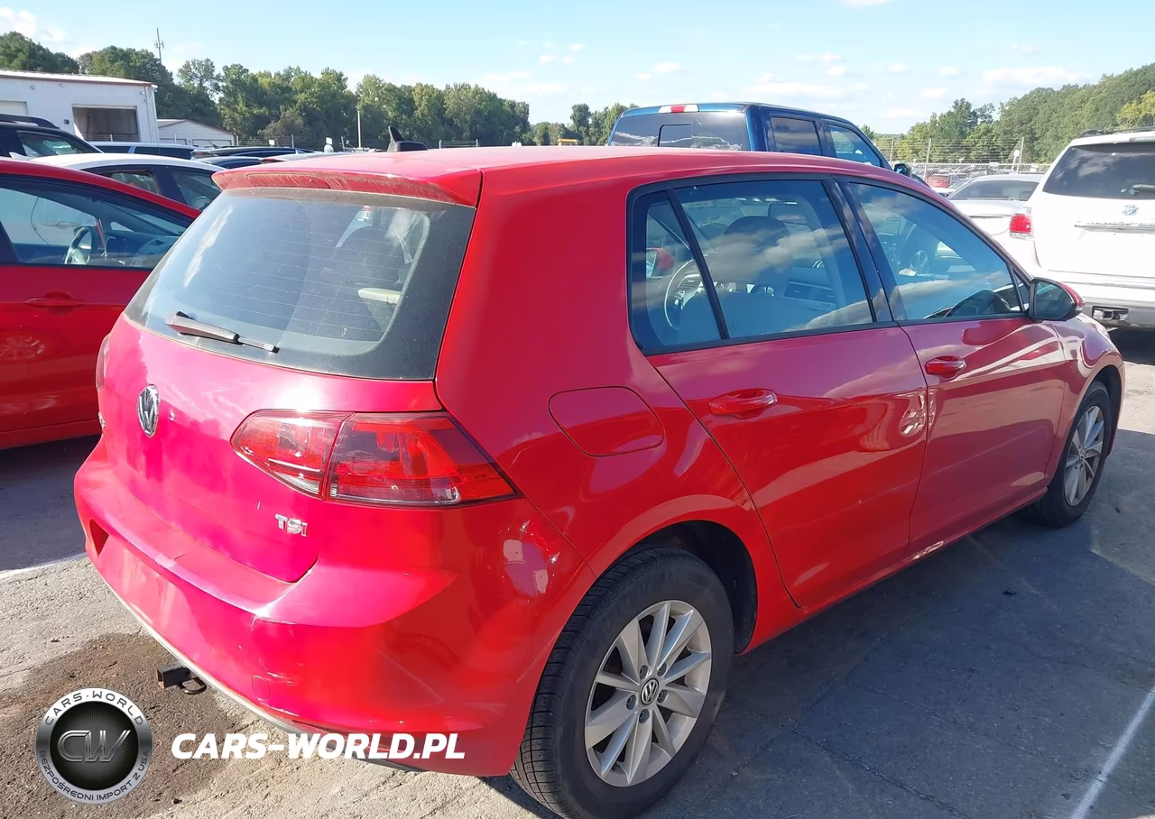 2015 Volkswagen Golf Tsi S 4-Door VIN:3VW217AU1FM029994 - 4