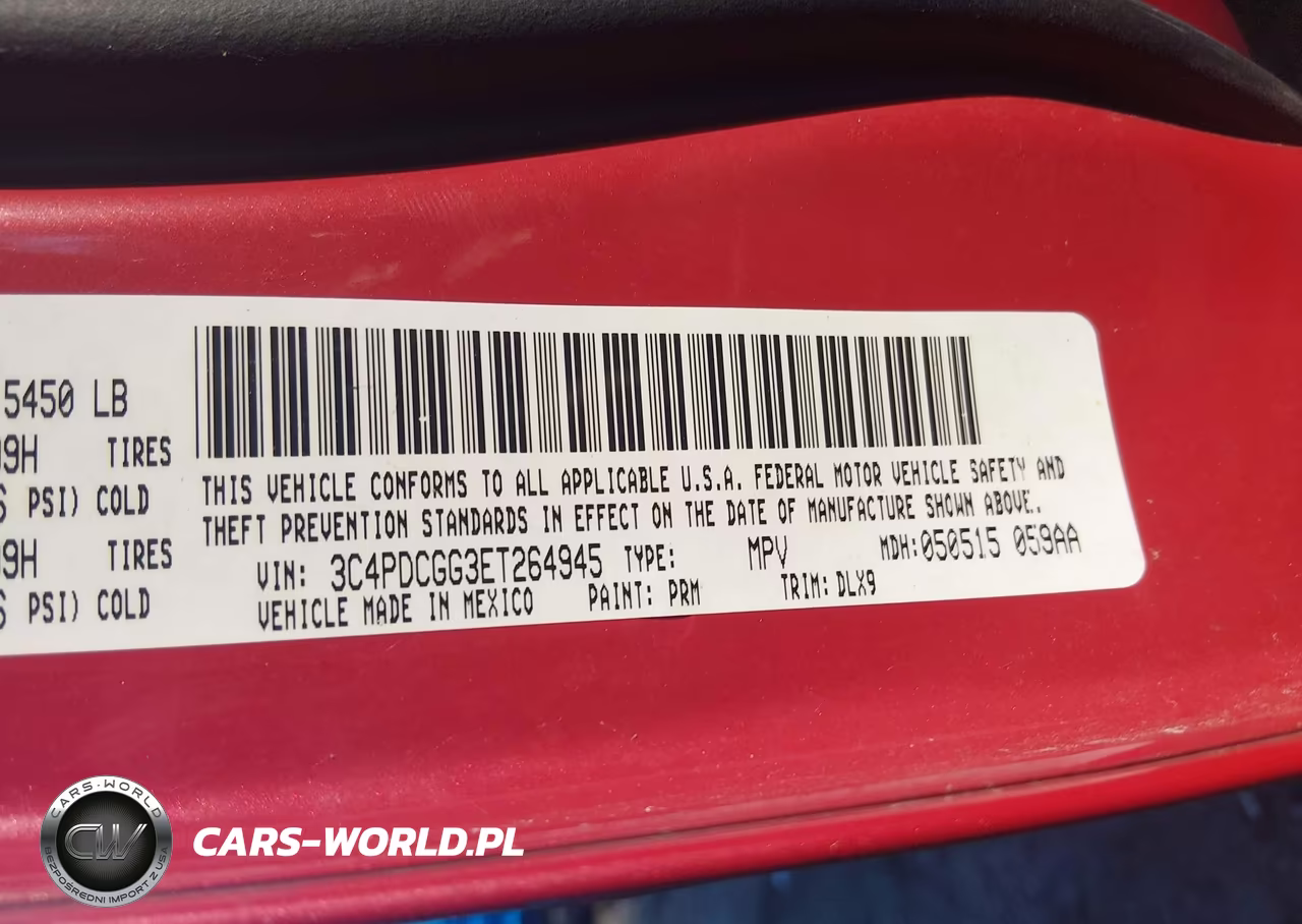 2014 Dodge Journey Crossroad VIN:3C4PDCGG3ET264945 - 9