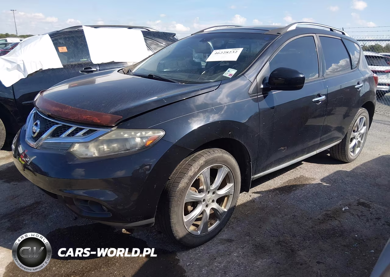 2013 Nissan Murano Le VIN:JN8AZ1MU1DW207534 - 2