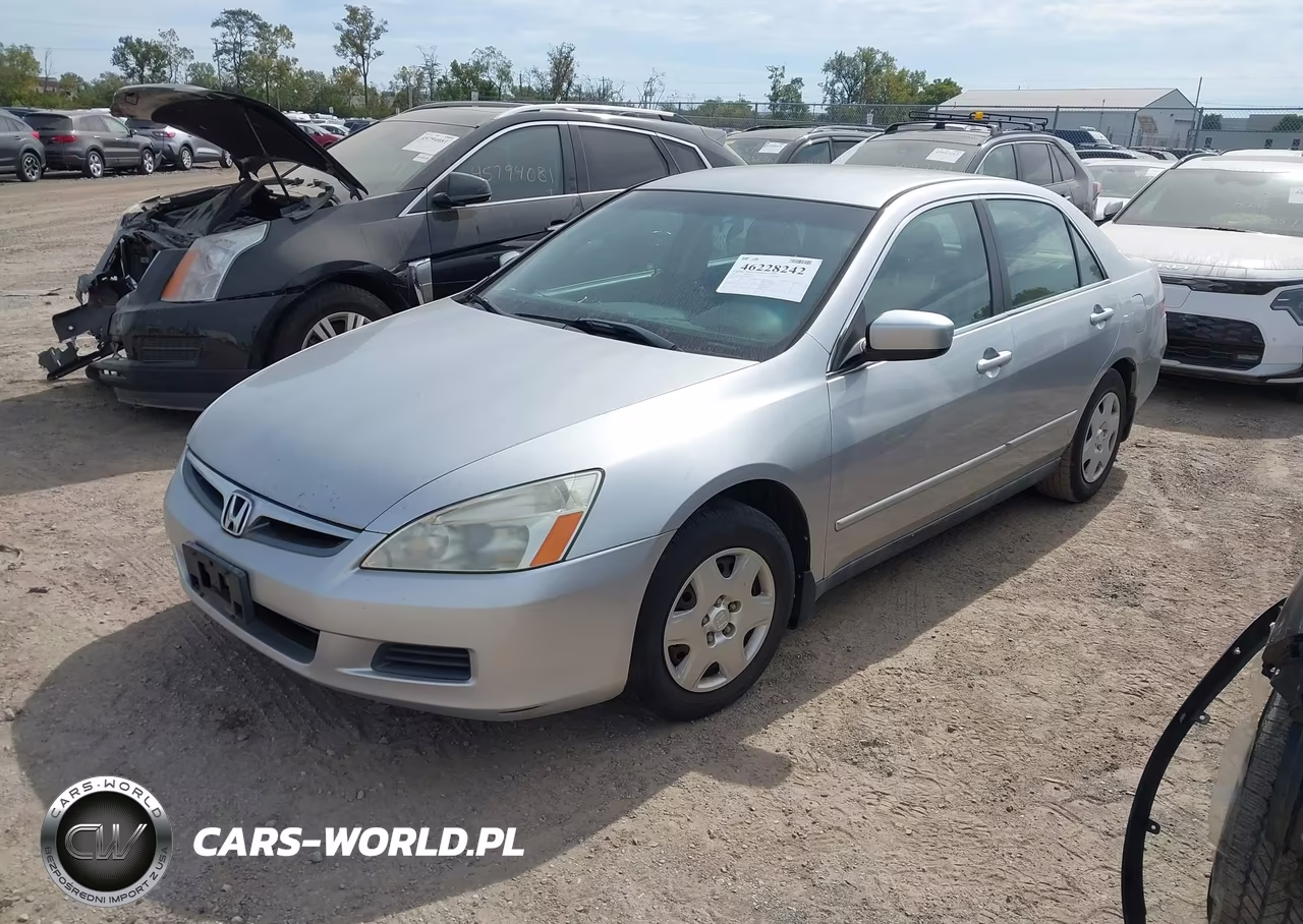 2007 Honda Accord 2.4 Lx VIN:1HGCM56487A058050 - 2