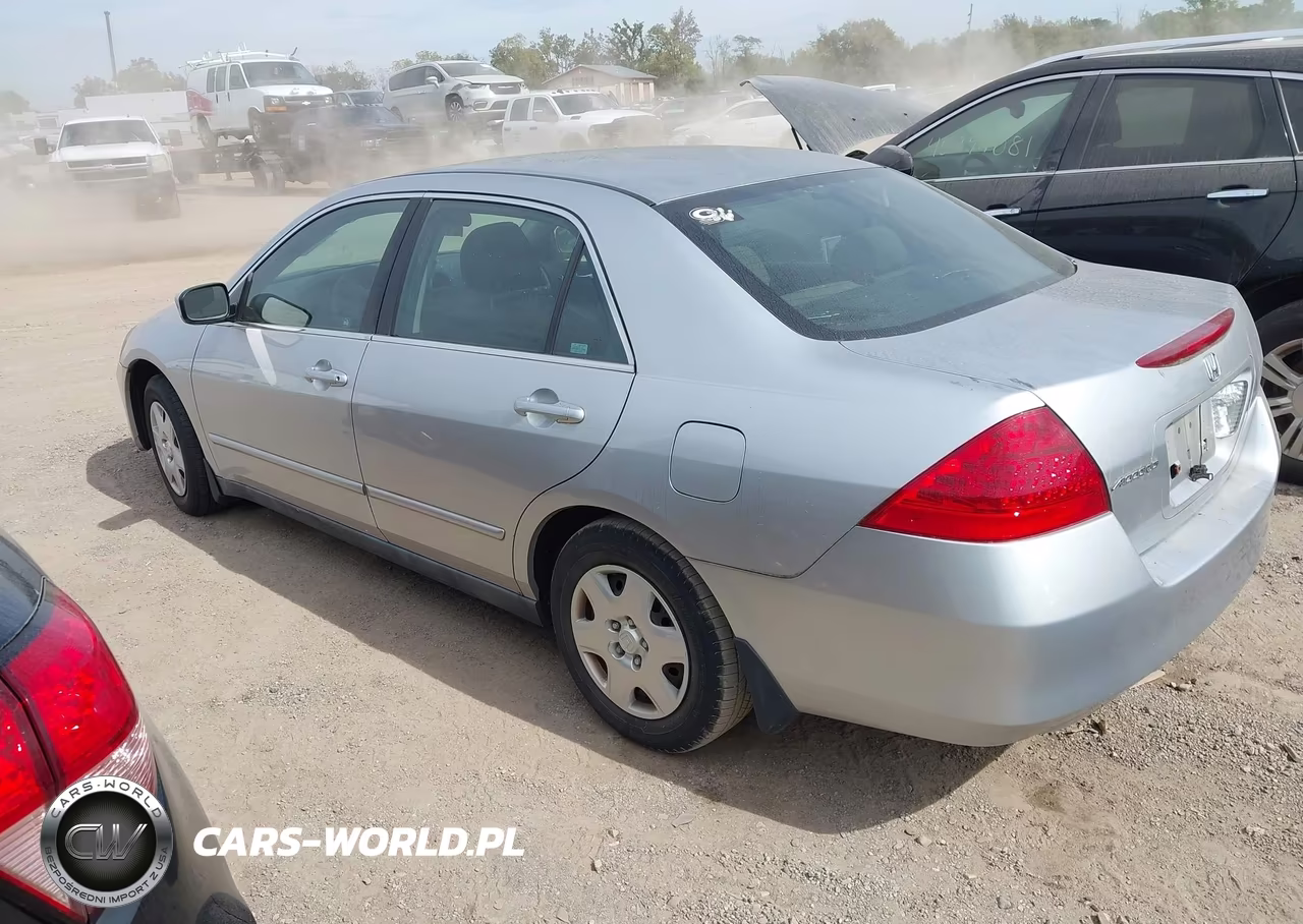 2007 Honda Accord 2.4 Lx VIN:1HGCM56487A058050 - 3