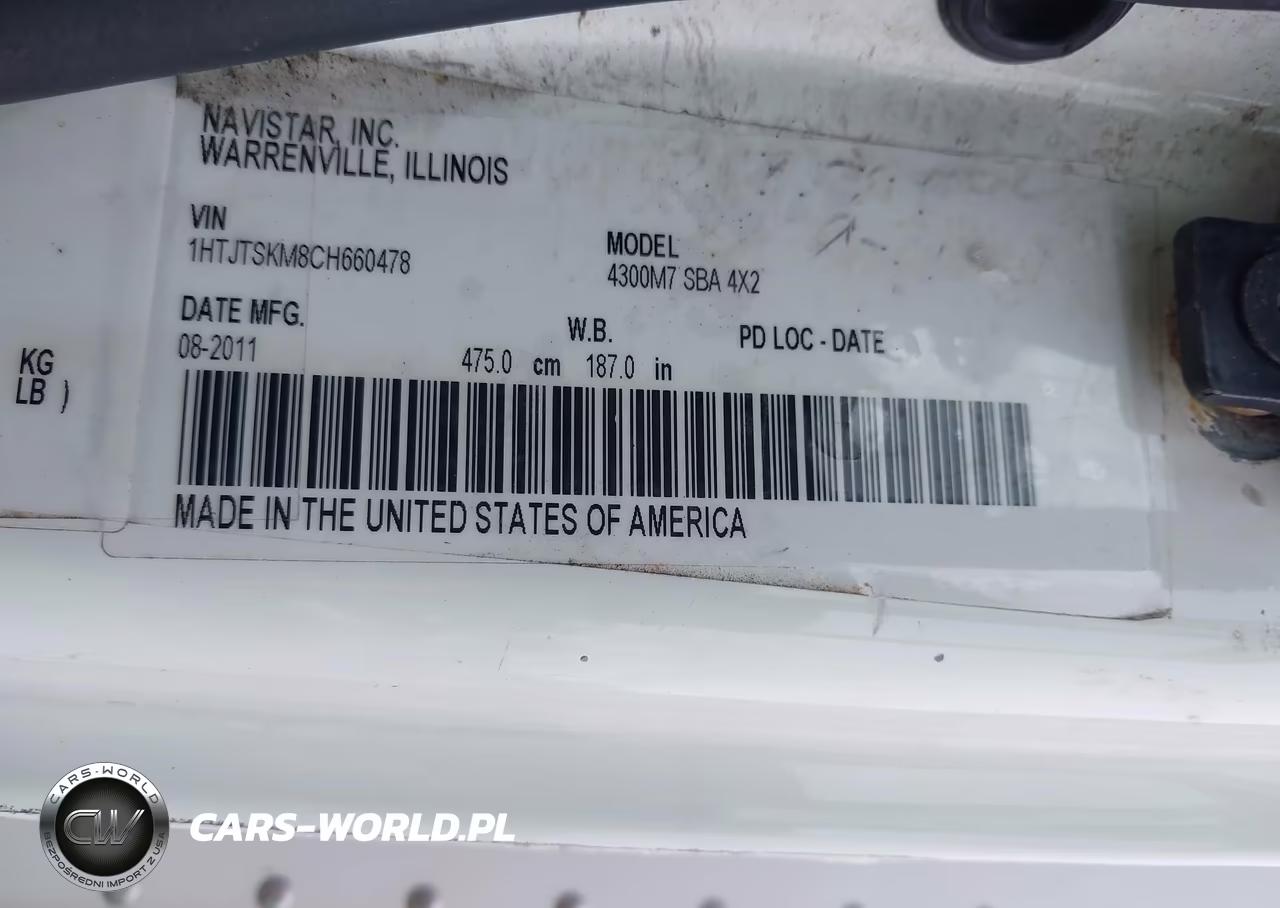 2012 International 4000 4300 VIN:1HTJTSKM8CH660478 - 9