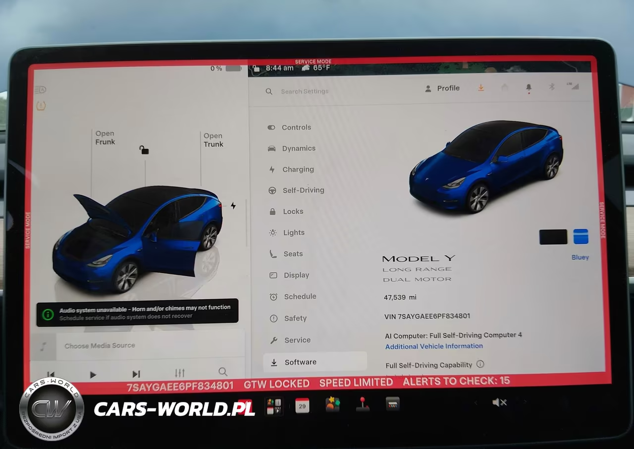 2023 Tesla Model Y Awd-Long Range Dual Motor All-Wheel Drive VIN:7SAYGAEE6PF834801 - 19