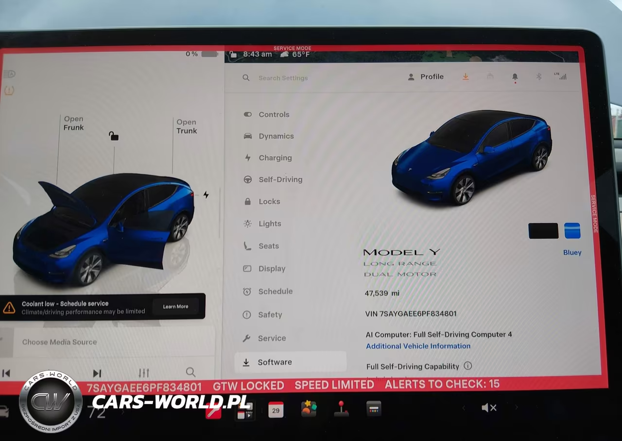 2023 Tesla Model Y Awd-Long Range Dual Motor All-Wheel Drive VIN:7SAYGAEE6PF834801 - 7