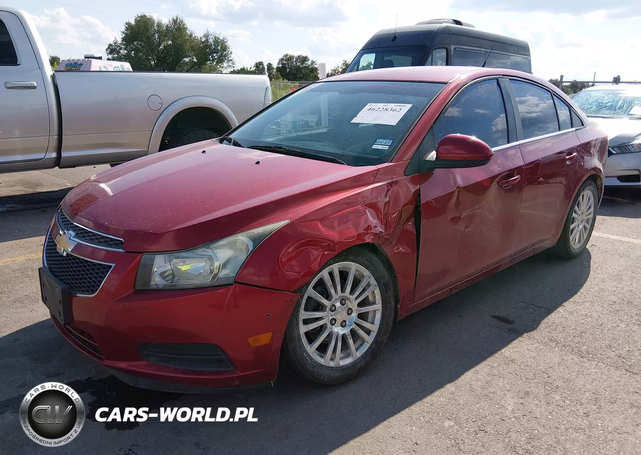 2012 Chevrolet Cruze Eco VIN:1G1PJ5SC7C7302860 - 2
