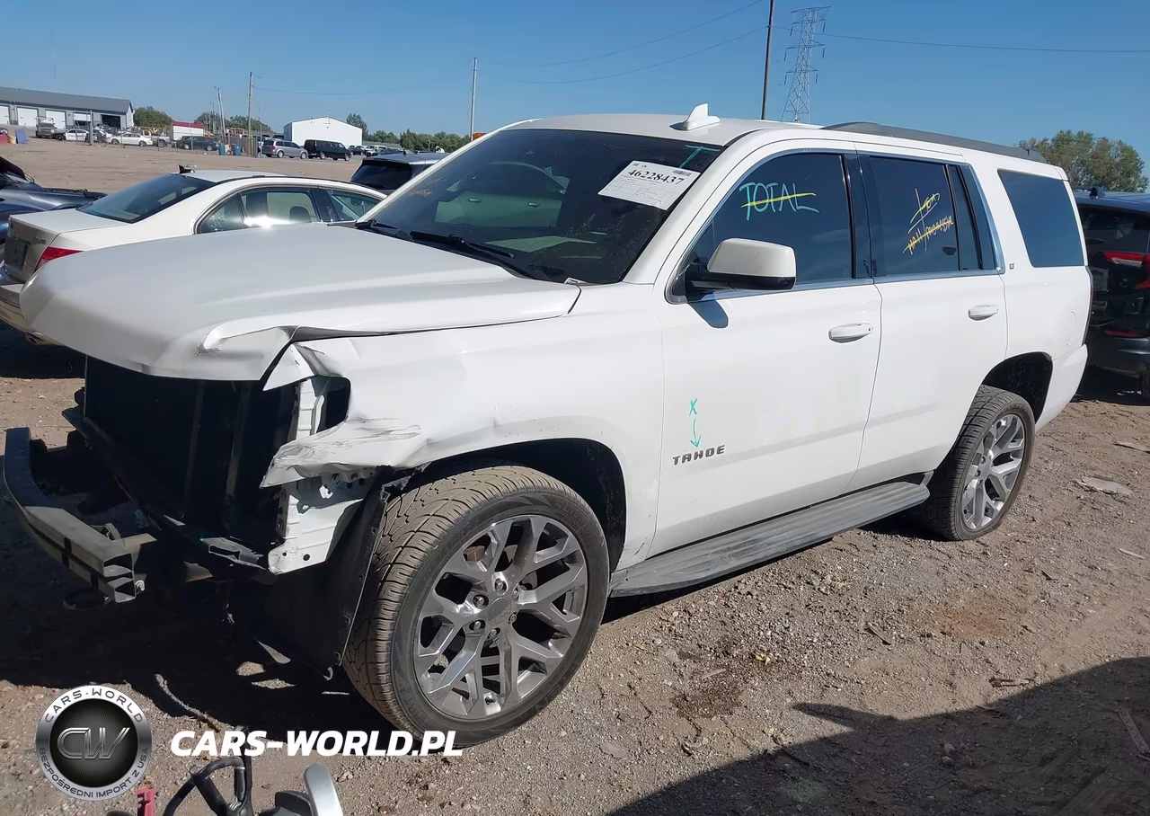 2015 Chevrolet Tahoe Lt VIN:1GNSKBKC6FR555603 - 2