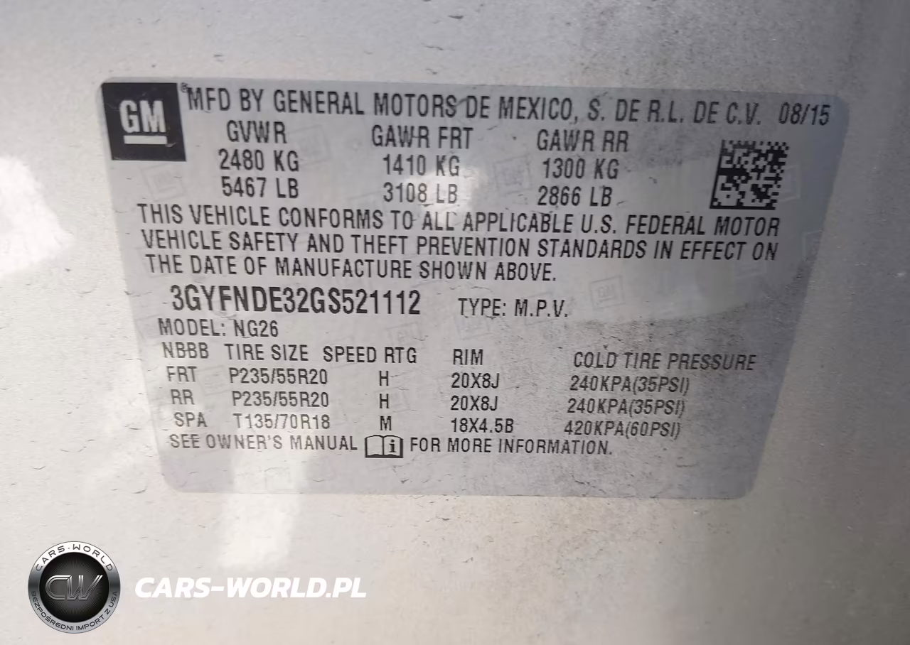2016 Cadillac Srx Premium Collection VIN:3GYFNDE32GS521112 - 9