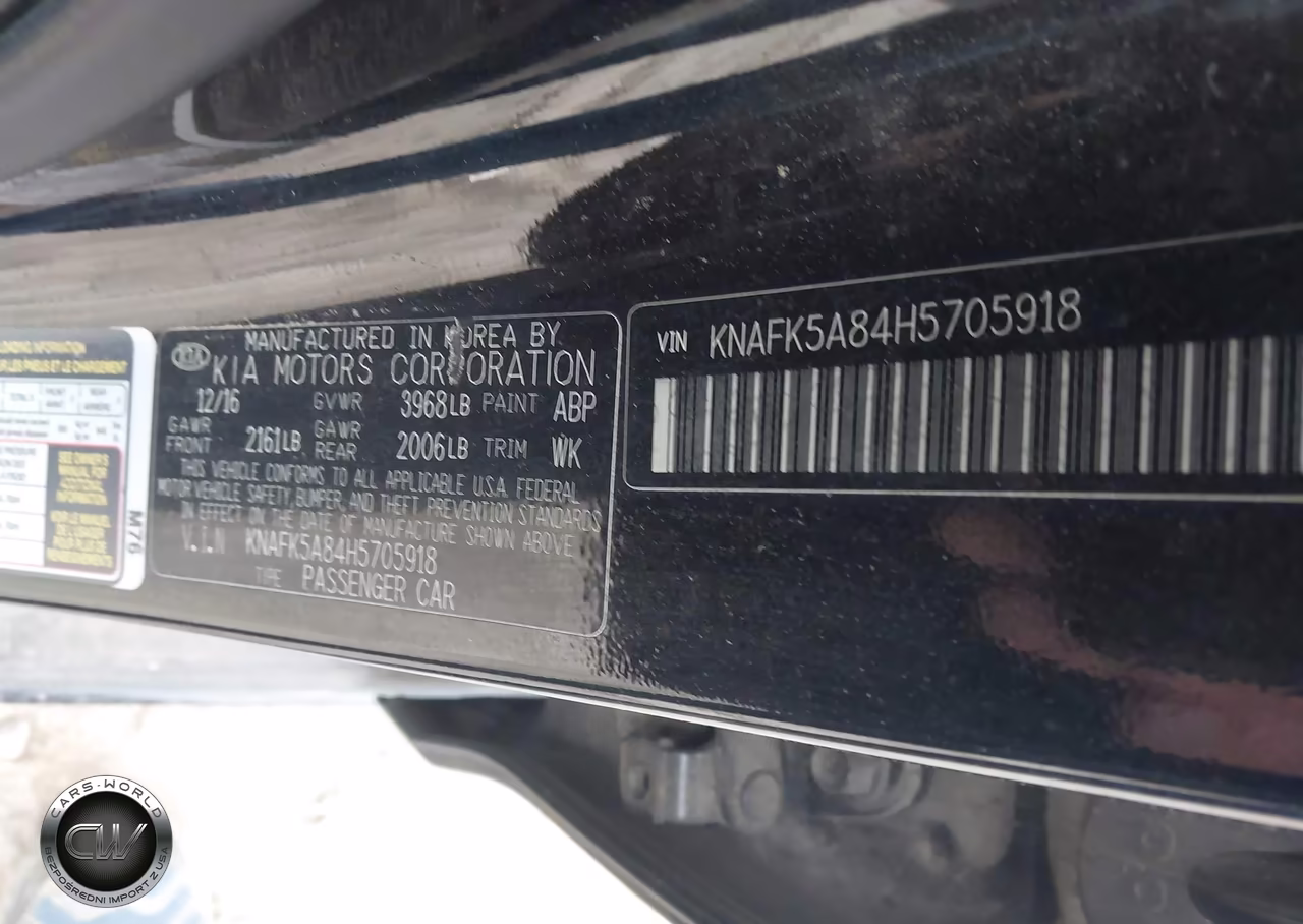 2017 Kia Forte Lx VIN:KNAFK5A84H5705918 - 9