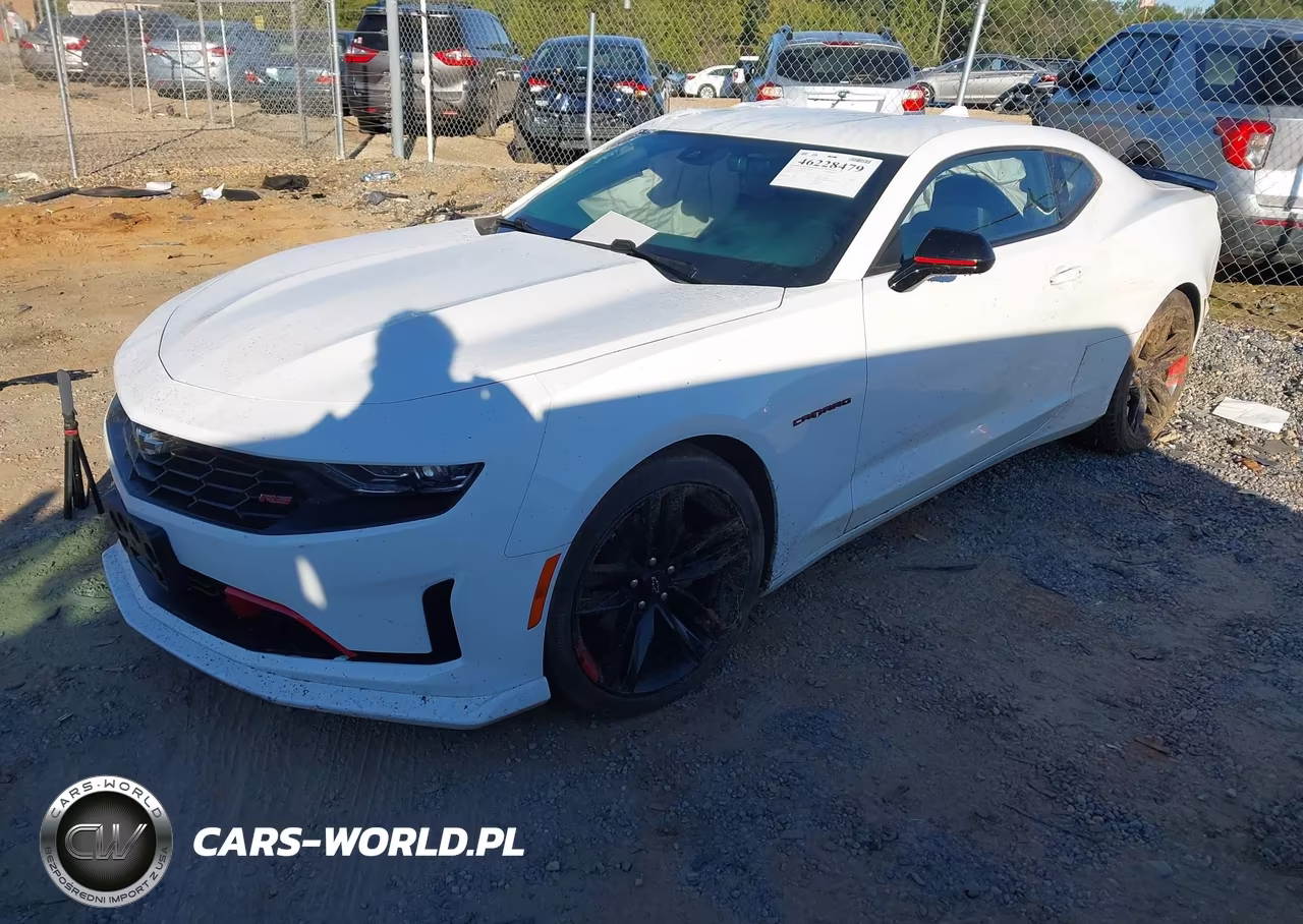 2022 Chevrolet Camaro Rwd 3Lt VIN:1G1FD1RS9N0124597 - 2