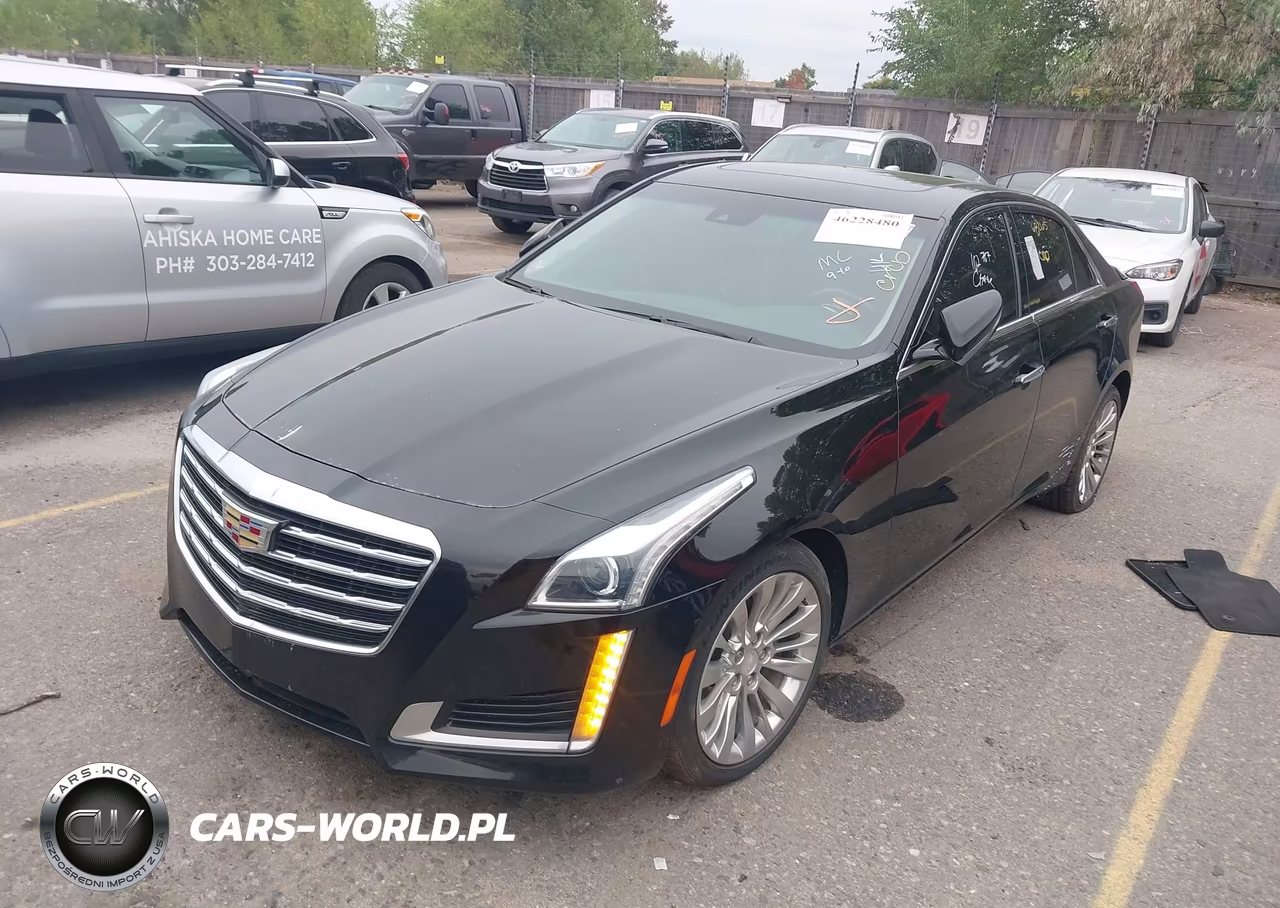 2019 Cadillac Cts Luxury VIN:1G6AX5SX6K0102707 - 2