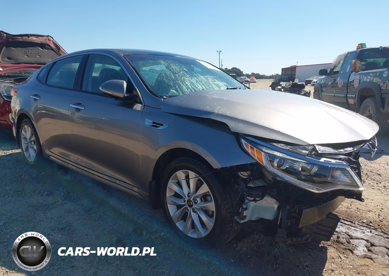 2018 Kia Optima Ex VIN:5XXGU4L34JG248137 - 1