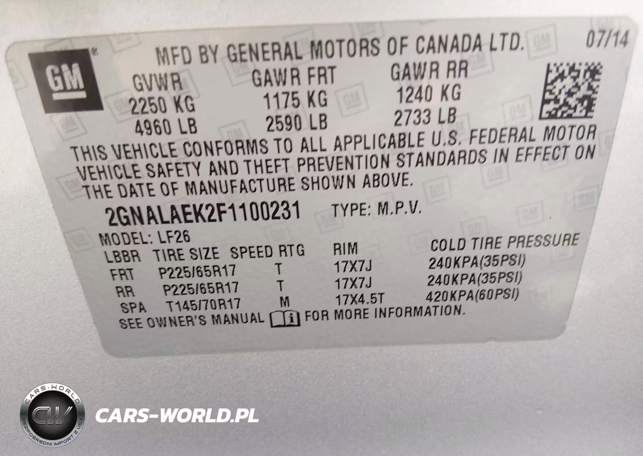 2015 Chevrolet Equinox Ls VIN:2GNALAEK2F1100231 - 9